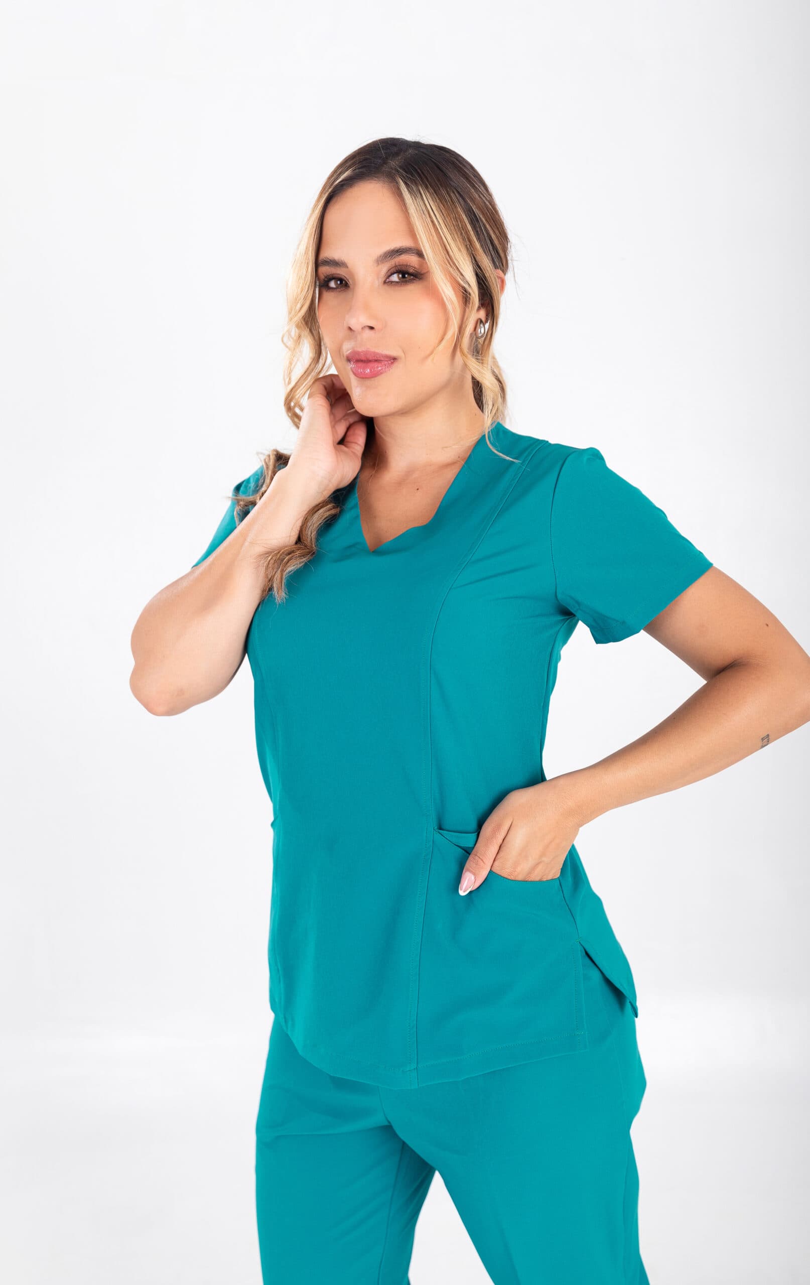 UNIFORME ANTIFLUIDO HARVARD TURQUESA