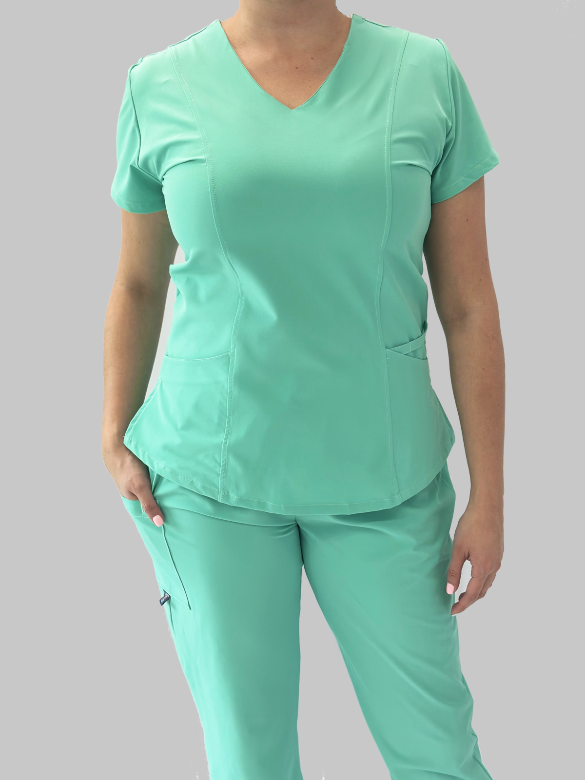 uniforme médico mujer harvard verde menta