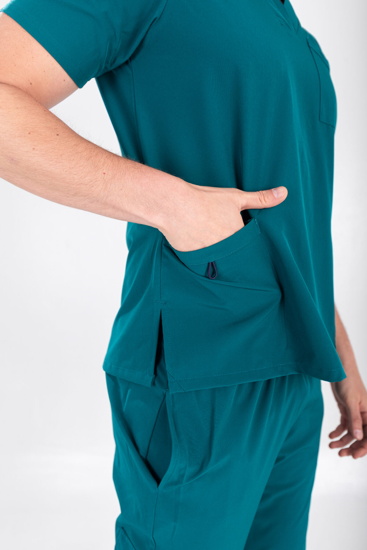 uniforme médico hombre stanford verde jade