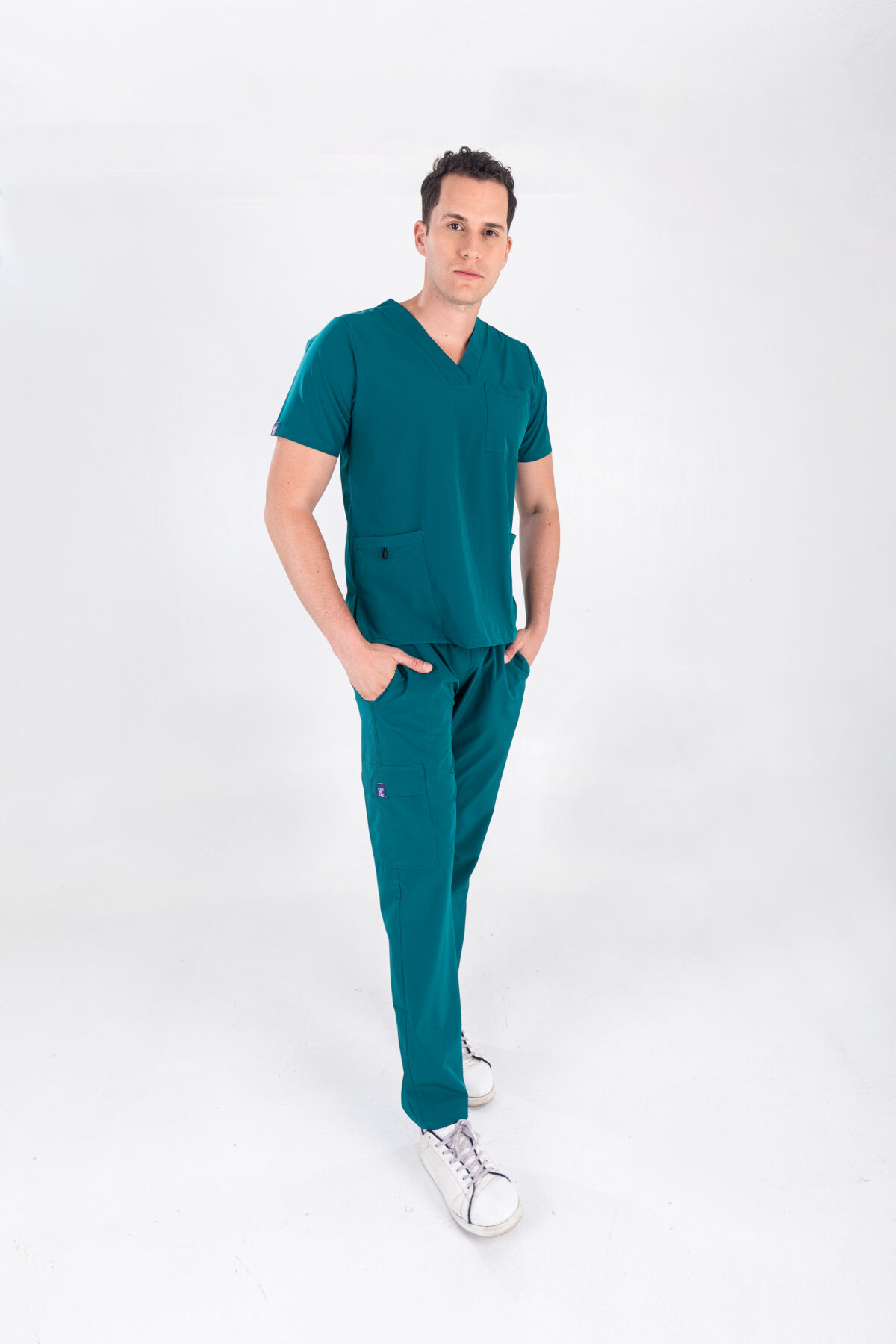 uniforme médico hombre stanford verde jade