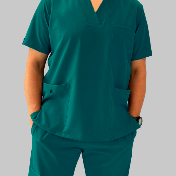 uniforme médico hombre stanford verde esmeralda