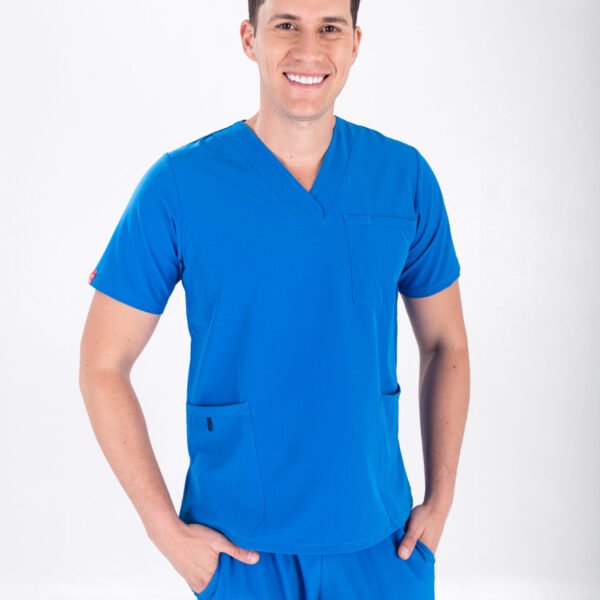 stanford uniforme médico hombre azul cielo