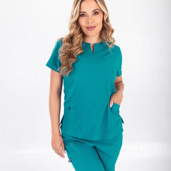 uniforme antifluido houston turquesa